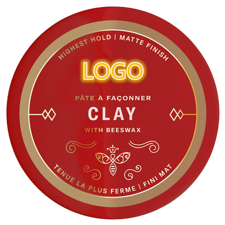 OEM ODM New Formula Highest Hold Hair Styling Clay for Men