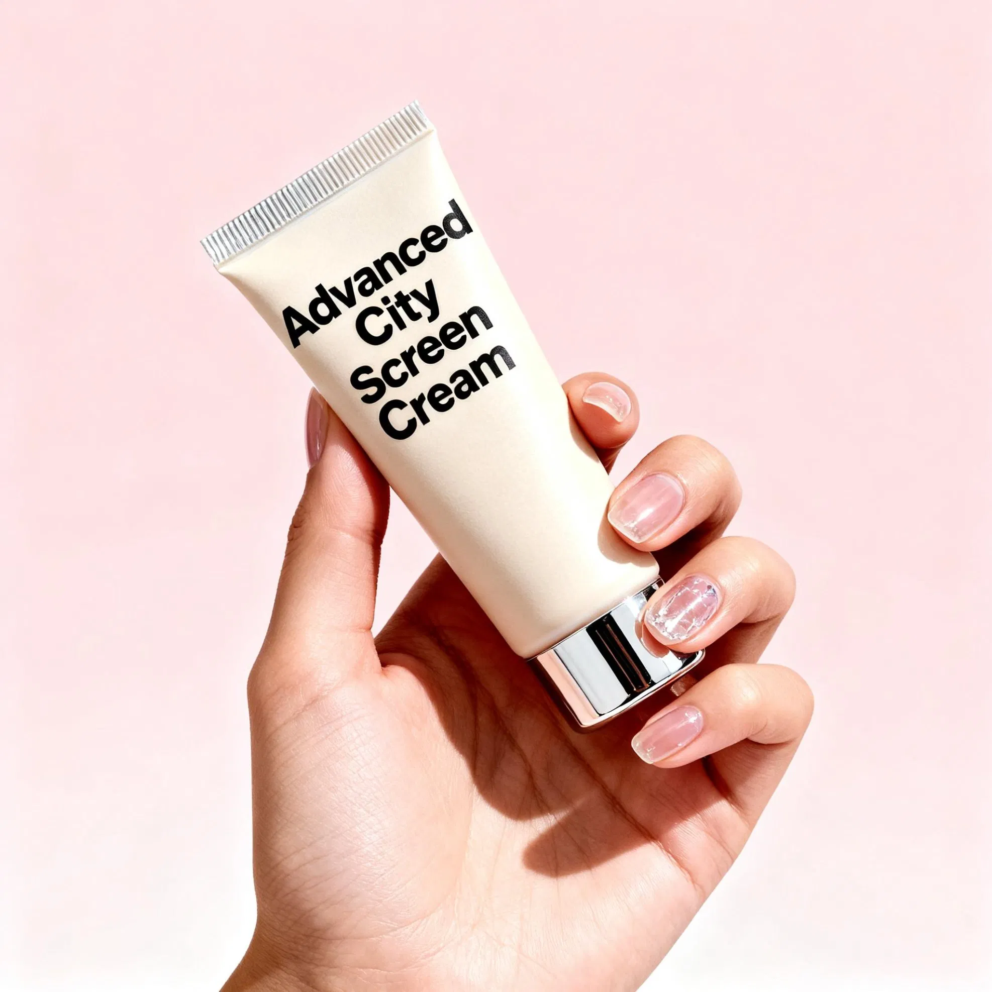 Illuminating Protection and Hydrating Isolation Face Cream with Sodium Hyaluronate and Purslane for Dull Skin