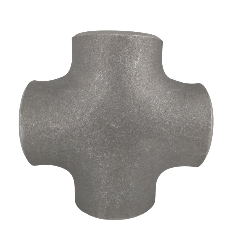 Galvanized Steel 4-Way Cross Pipe Fitting Equal Cross for Gas/Oil Chemical Industry