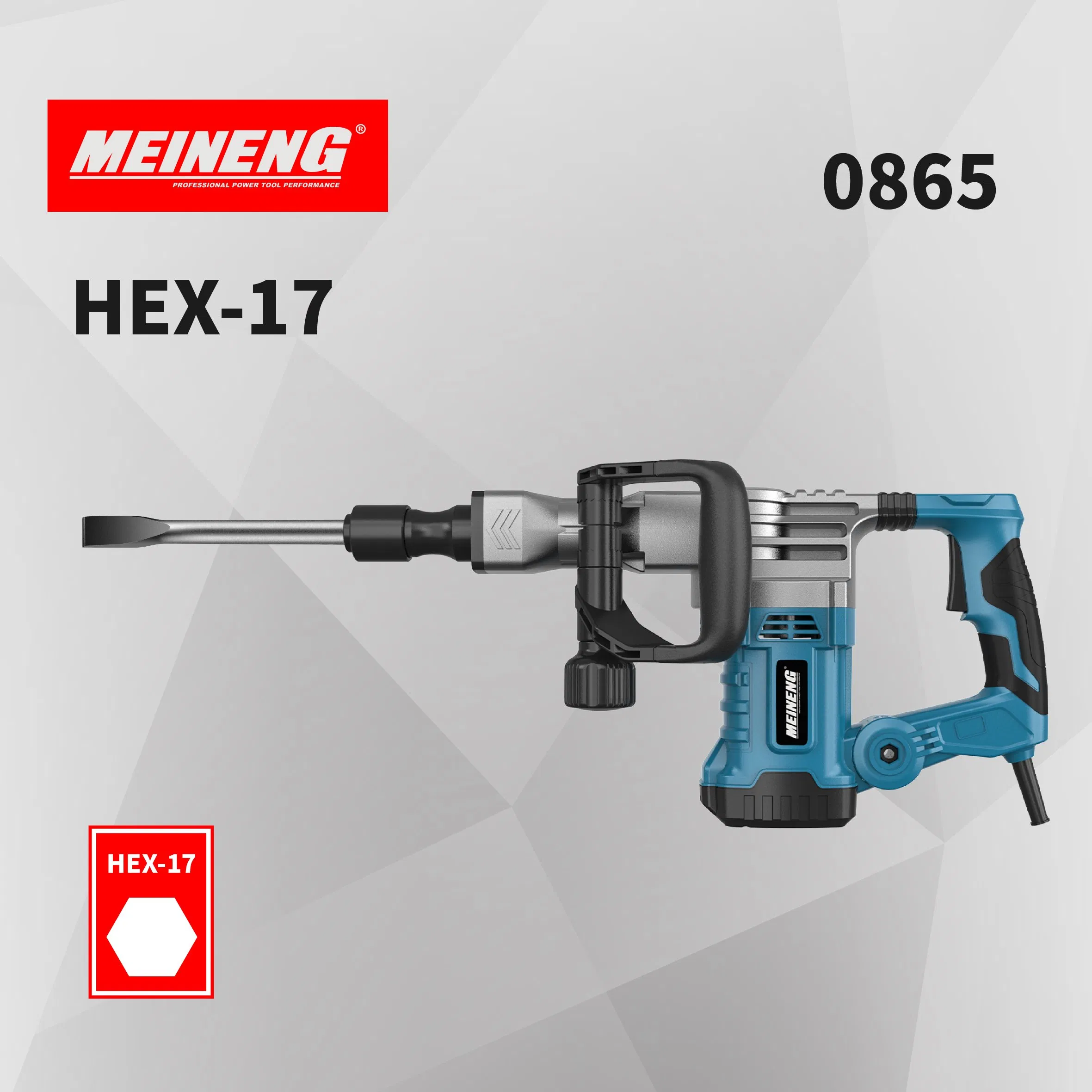 Отбойный молоток Demolition Hammer 1580W с контролем вибрации