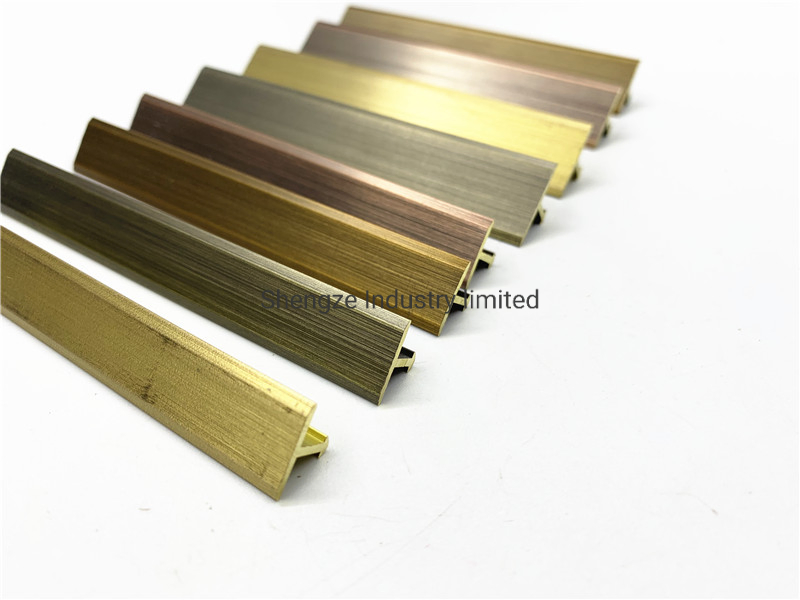 Decorative Joint Cover Rubber Flooring Trim for Corner Edge