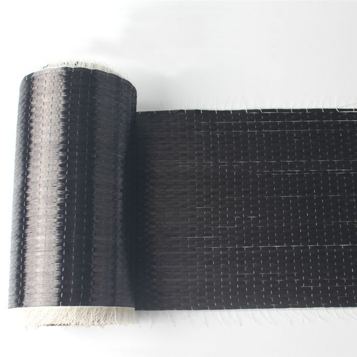 200GSM Unidirectional Carbon Fiber Fabric Reinforced Concrete for Building Reinforcement