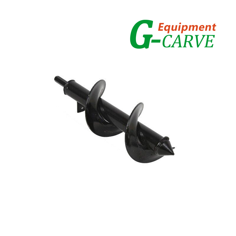 Power Garden Spiral Plant Auger Earth Planter Drill Bit Post Hole Digger Tool