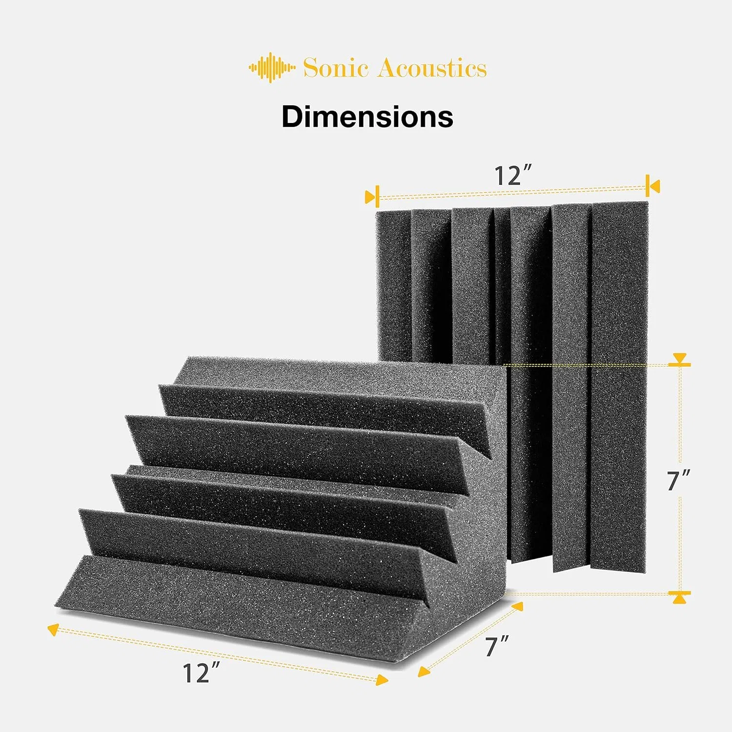 Polyurethane Foam Bass Board Acoustic Foam Soundproof Foam
