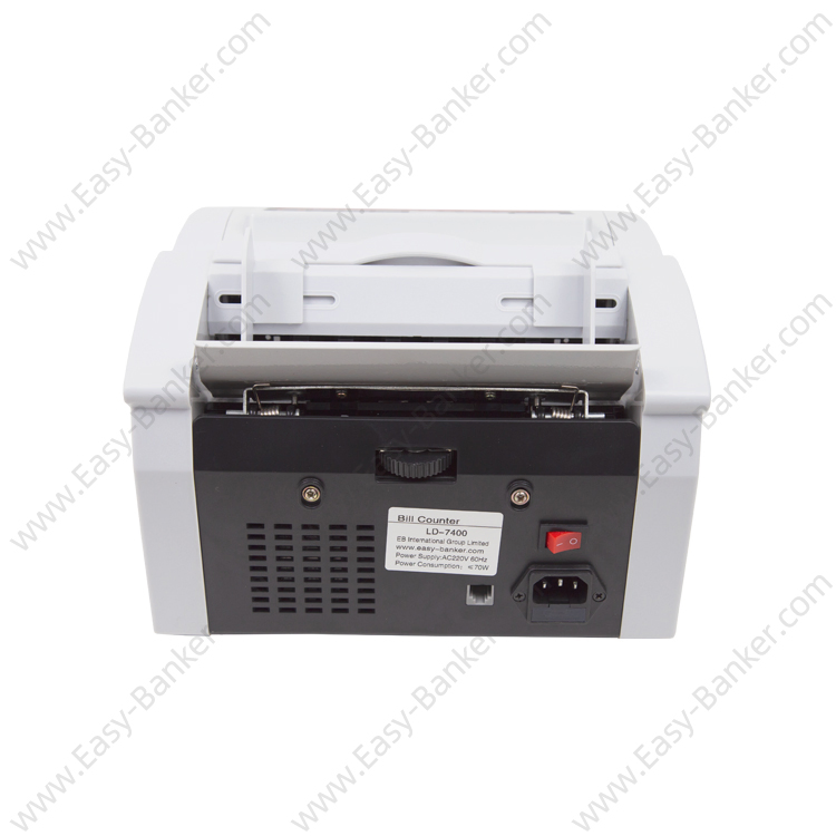 LD-7400 Banknote counter Multinational Currencies Acceptable bill counting machines