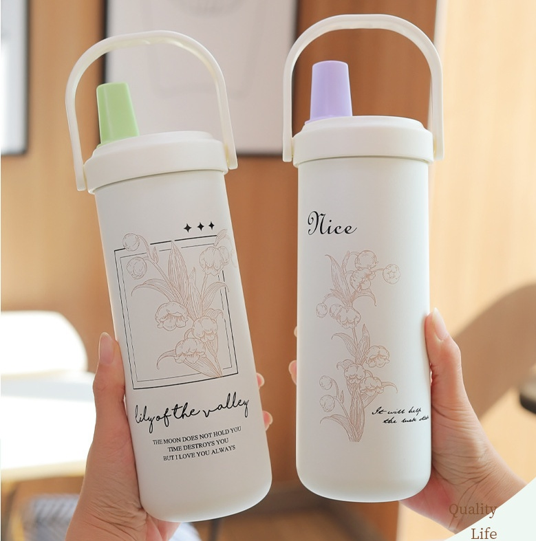 700ml900mloutdoor Car Tumbler Travel Coffee Eco-Friendly Vacuum Flask Stainless Steel Thermos Heat Insulated Cup Keep Hot Cold