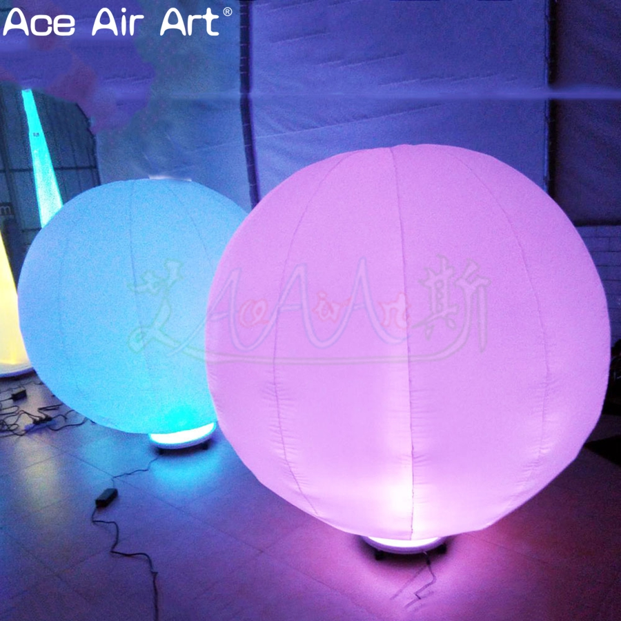 Customized Inflatable Ball with LED Light for Festival Decoration Stage Performance