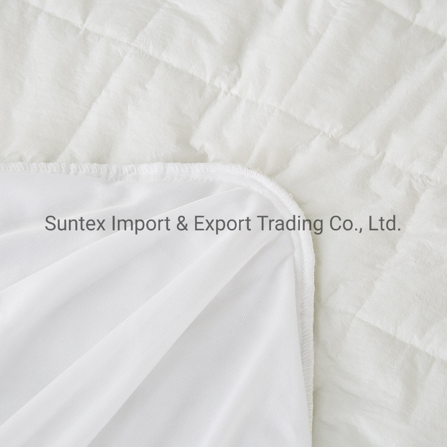 Deep Pocket Waterproof Quilted Mattress Pad Cover Mattress Topper