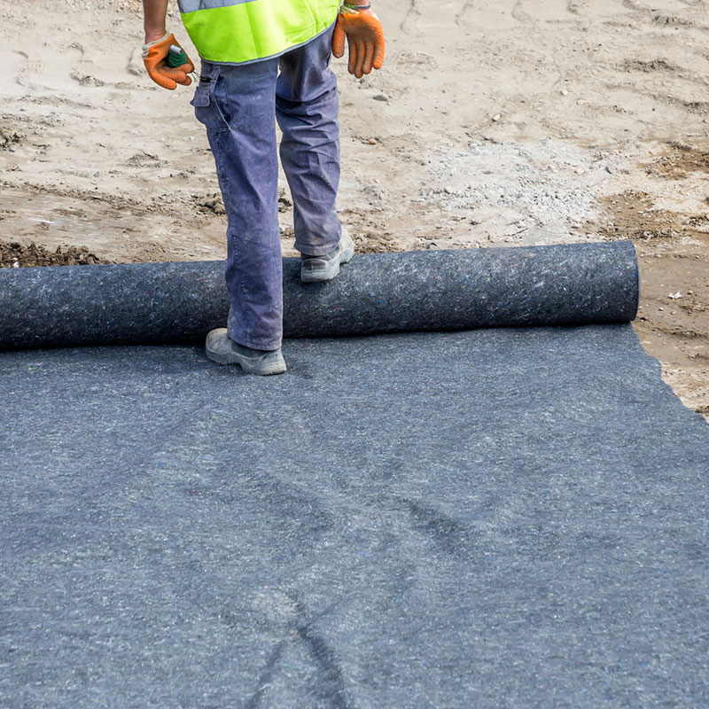 PP/Pet Needle-Punched Fibre Fabric Nonwoven Geotextile PP Pet Staple Fiber