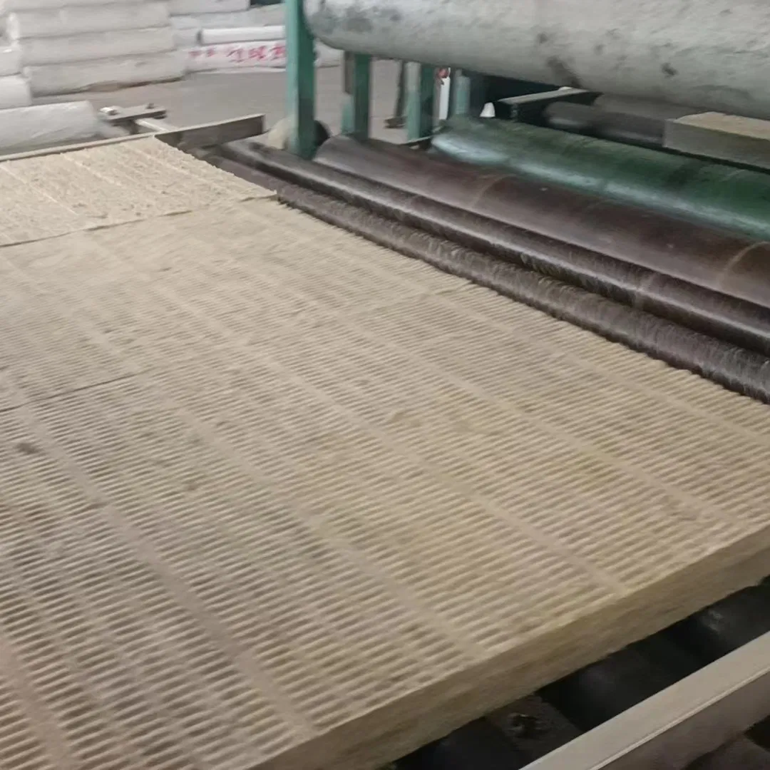 50mm Thickness 80kg/M3 Soundproof Insulation Rock Mineral Wool for Wall Insulation
