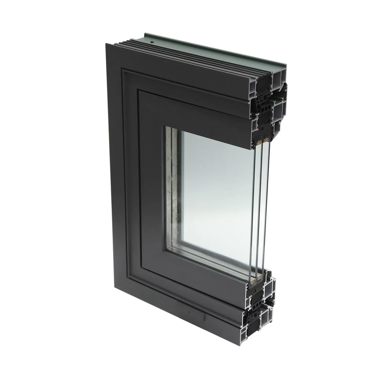 Wood Frame Window Design Customized Aluminum Clad Wood Windows Tilt and Turn Windows