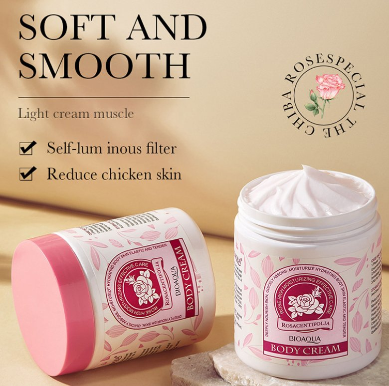 Online Wholesale in Stock Best Emulsified Body Butter Handmade Natural Fragrance Premium Niacinamide Creamy Body Butter