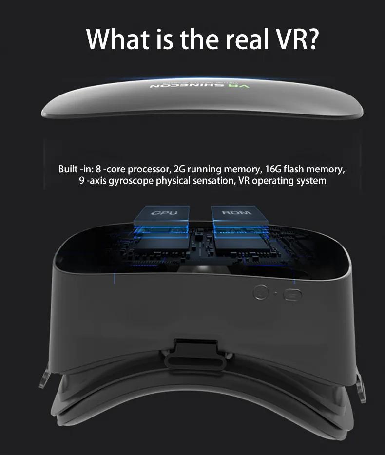 Wholesale Glasses Vr Headset Vr Glasses with All in Gyro Motion Sensor