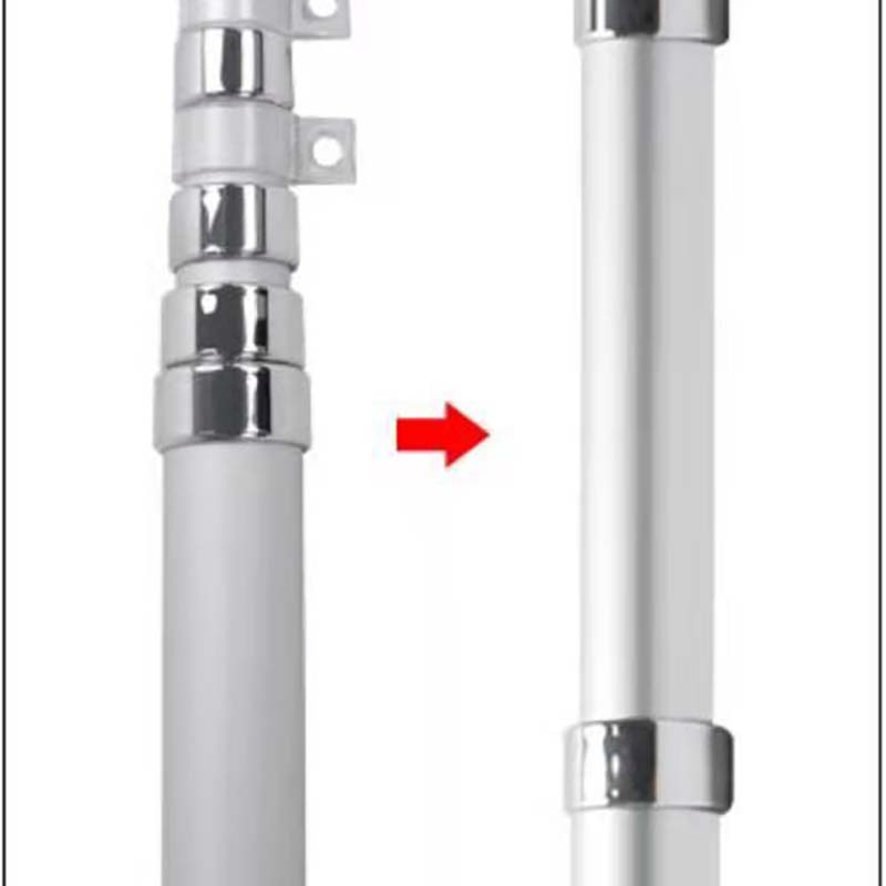 Heavy-Duty Adjustable Aluminum Flag Pole for Outdoor Display