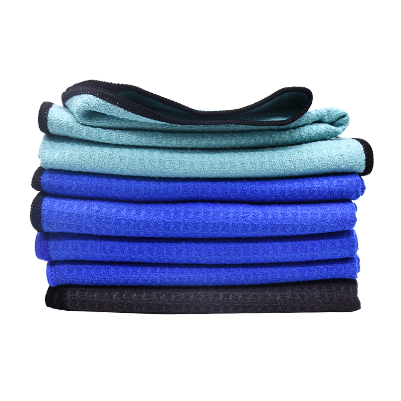Premium Microfiber Waffle Towels for Effective Car Cleaning