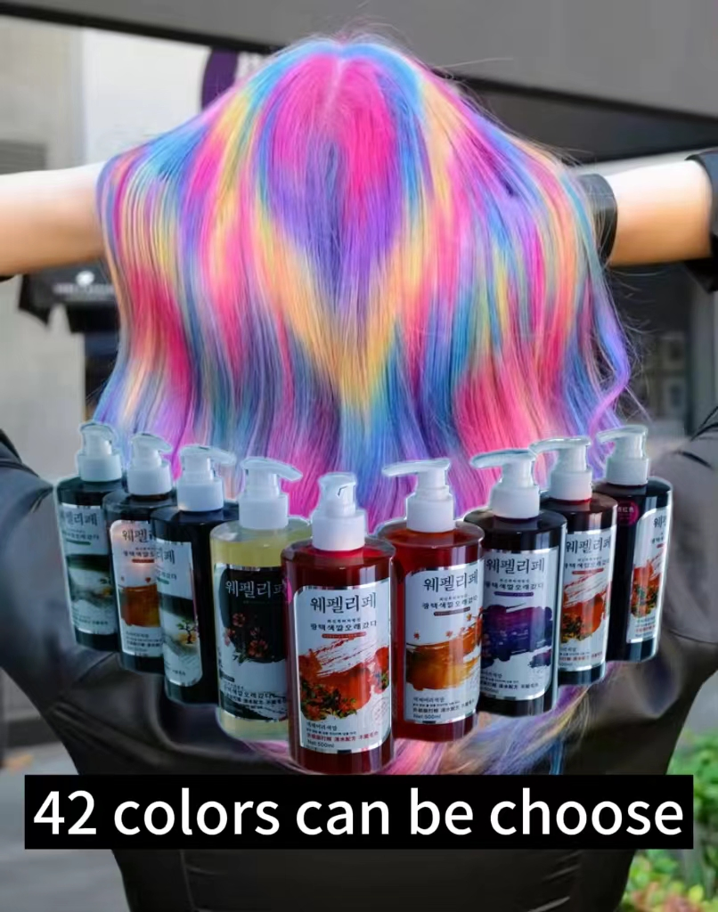 Highest Quality No Ammonia Fashion Semi Permanent Hair Color Manicure with Wholesale Price