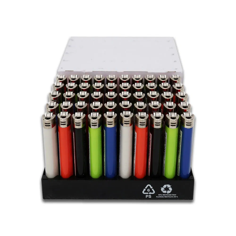 USA in-Stock Euro-Us Supermarket Standard Lighter Cigarette Bi Lighter