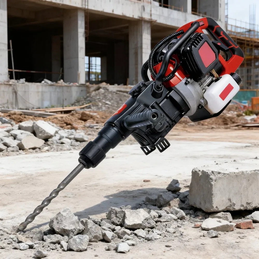 Бензиновый отбойный молоток GLGW для бетона