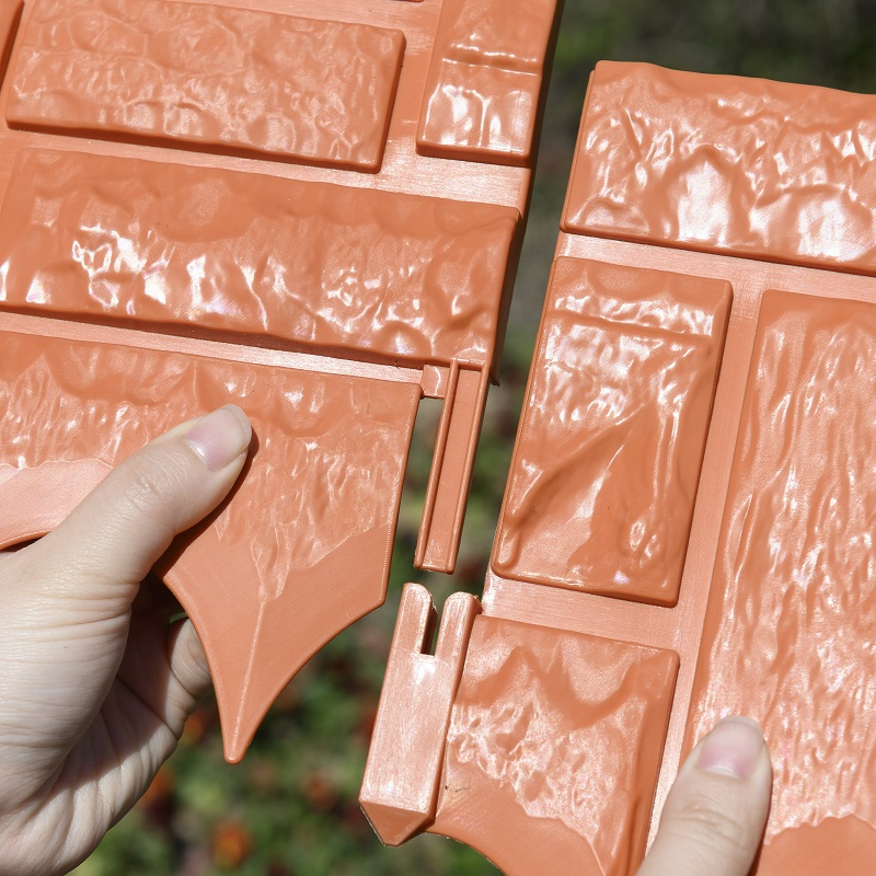 8 PCS Garden PP Fence Adjustable Lawn Edging DIY Yard Fencing