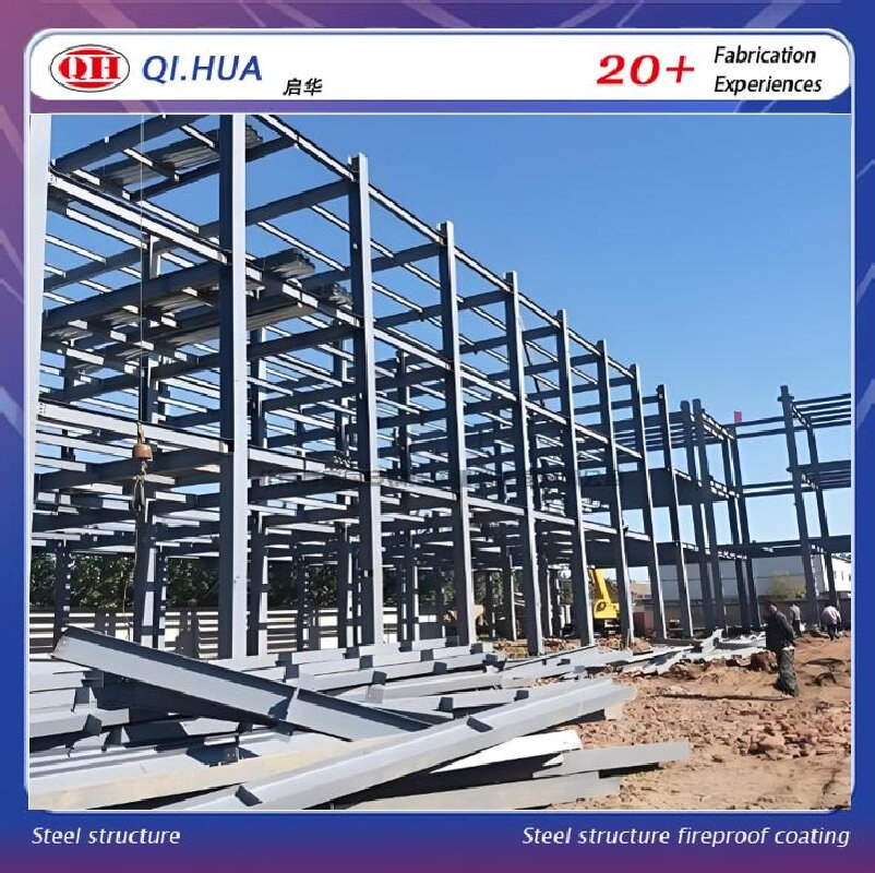 Hot Sell Prefabricated Customized Steel Structure Fabricated Building for Office