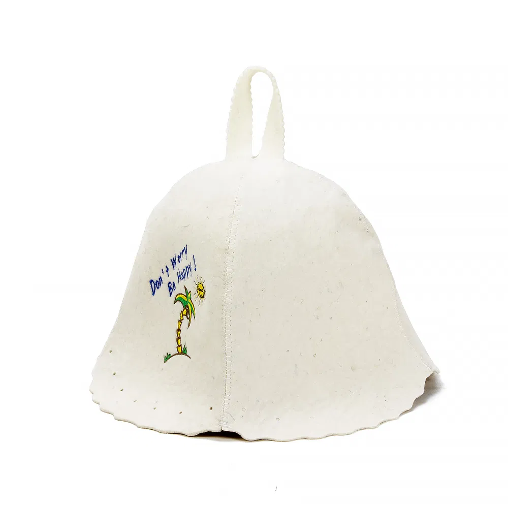 Hot Selling Wool Hat Sauna Wool Hat Cap for Men Women Sauna