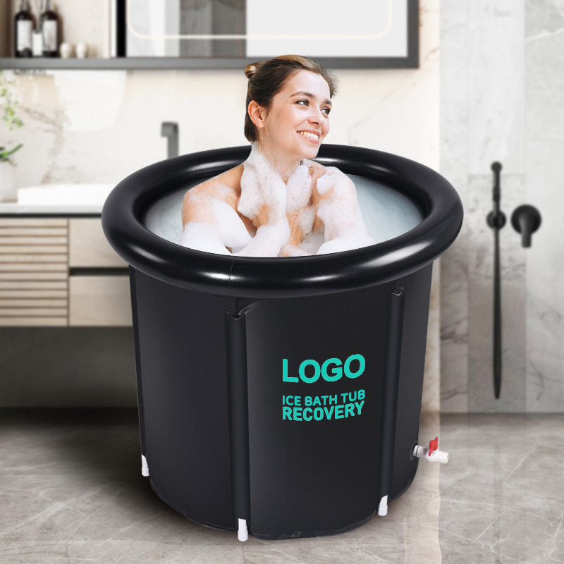 Custom Logo Portable Ice Baths for Recovery Cold Plunge Therapy Bath Tub