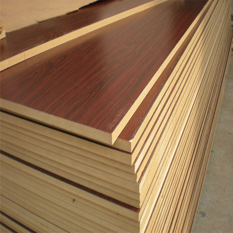 1220X2440X1-25mm Furniture Grade Natural Veneer/Melamine Faced MDF/HDF