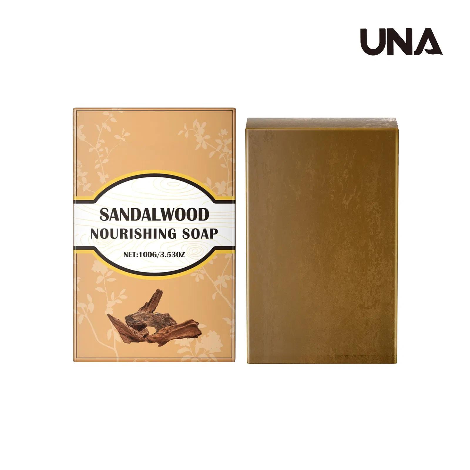 Multi-Functional Sandalwood Soap for Skin - Deeply Cleanses and Nourishes Skin, Daily Massage Care Soap