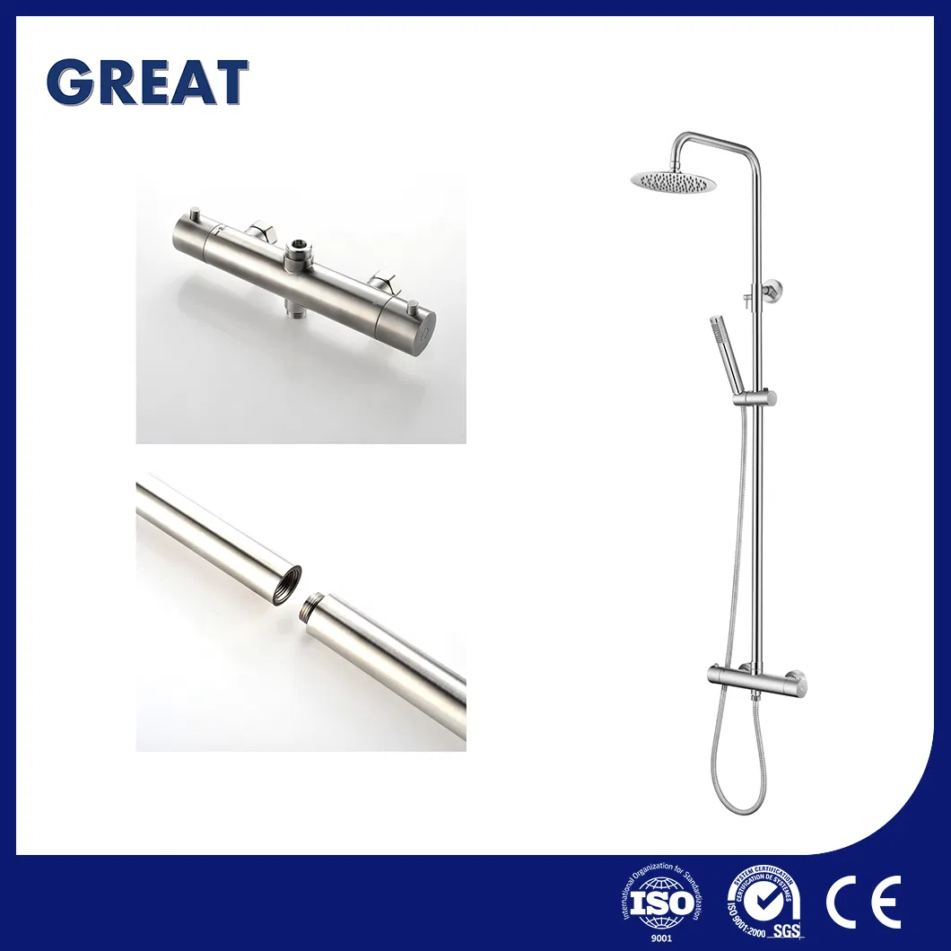 Great Shower Mixer Faucets Custom Outdoor Shower Column China GLS4926 Wall Mounted Shower Column Rustic Indoor Shower Panel Manufacturing