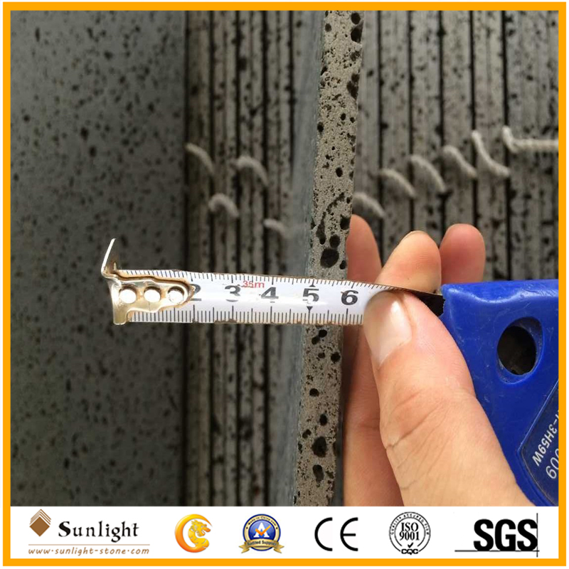 Natural Hainan Volcanic Stone, Basalt, Lava Stone, Travertine Tiles for Wall