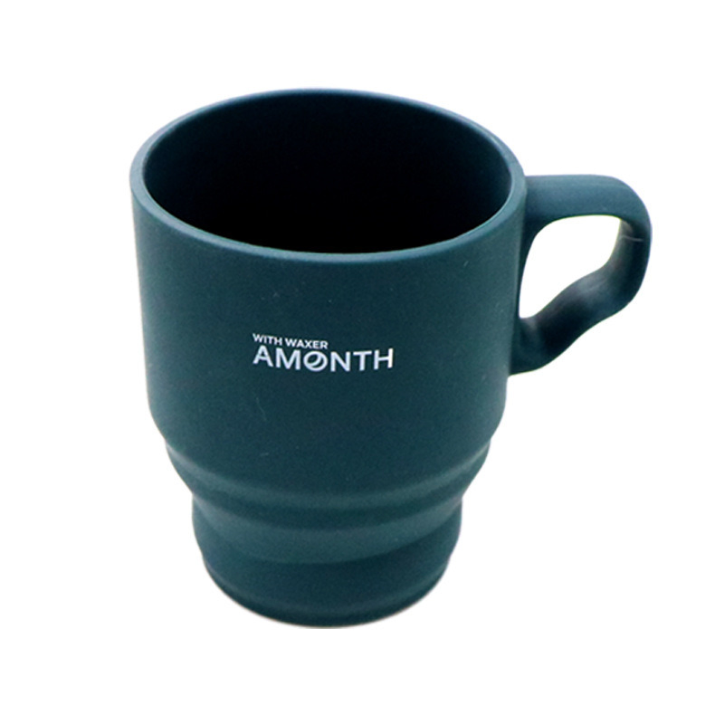 Складная силиконовая кофейная кружка