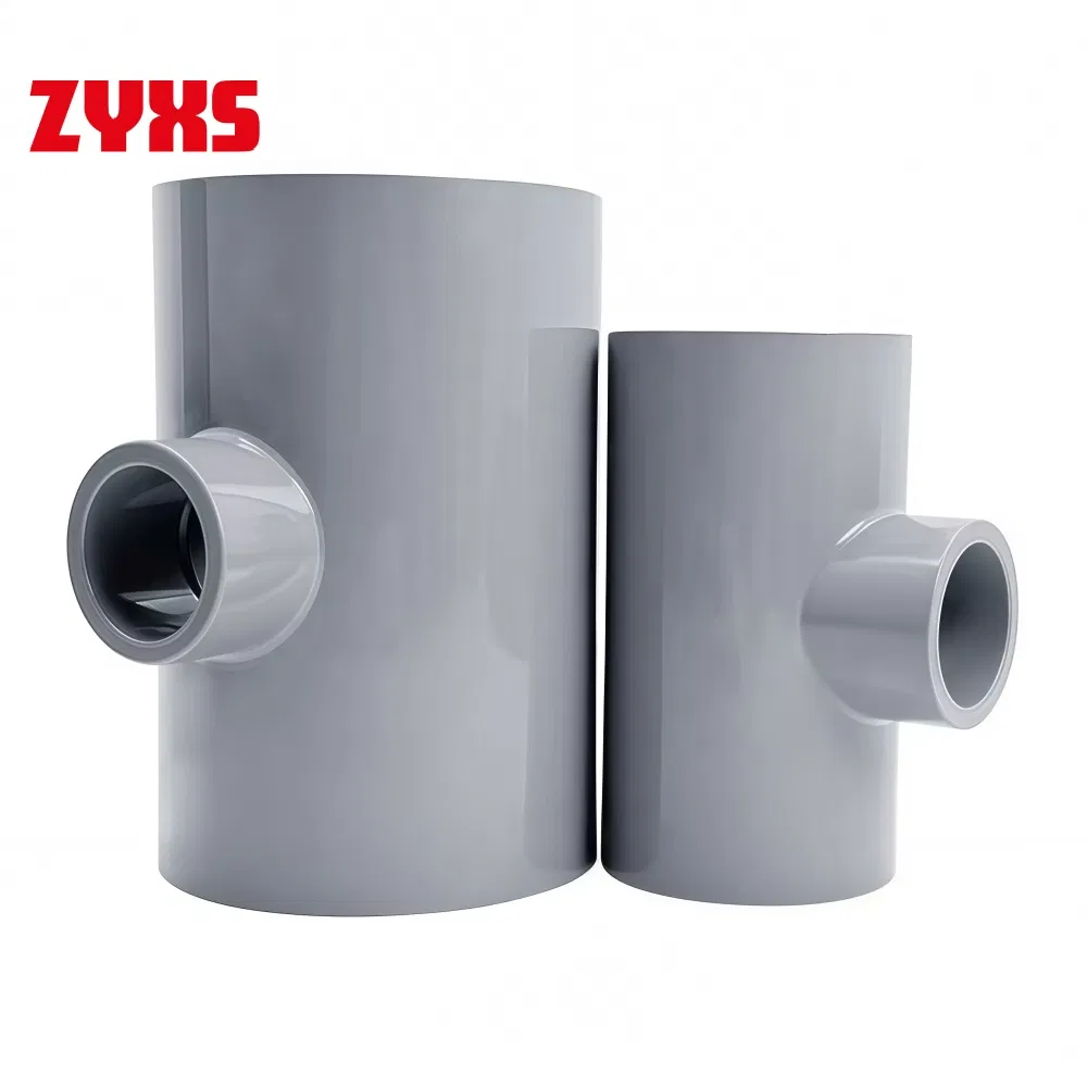 Pressure Resistant CPVC Pipe Reducing Tee with Long Service Life
