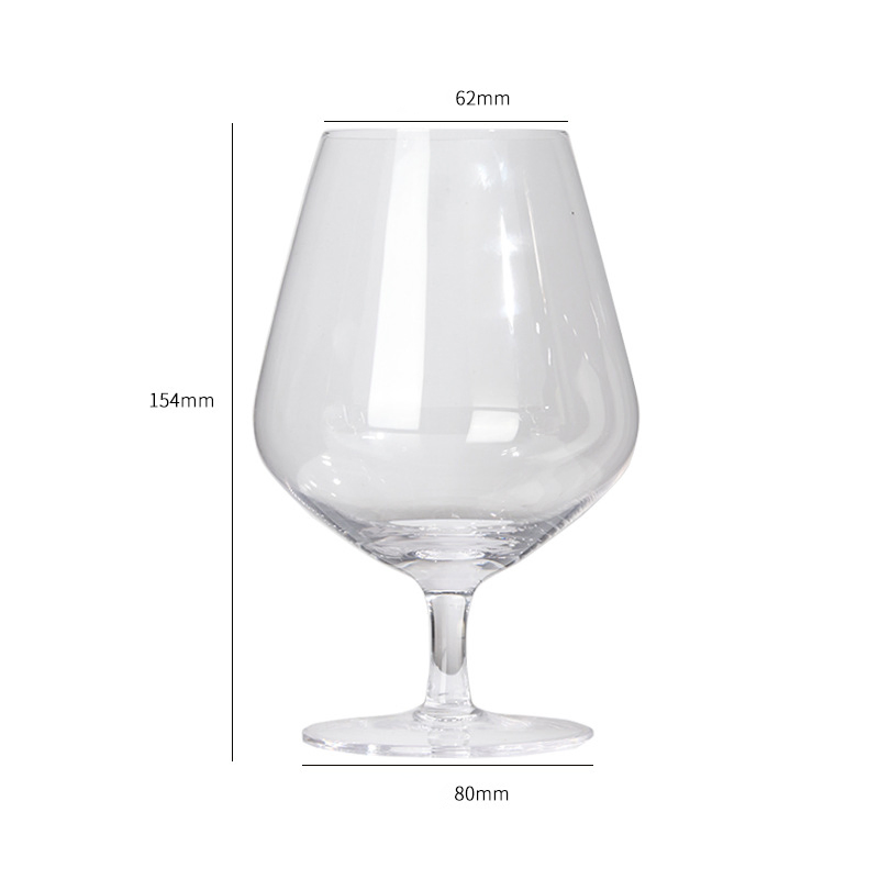 Wholesale Hand Bolwn Crystal Bar Spirits Bantam Glass Cup Wine Whiskey Snifter Brandy Glass