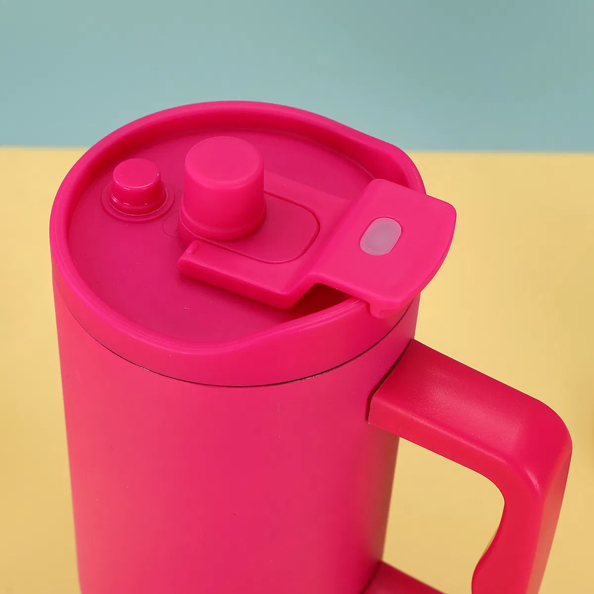 New Arrival Insulated Double Wall Stainless Steel Water Bottle Vacuum Flask Cup Mug 40 Oz Tumbler Sport Thermo with Handle and Straw for Home or Outdoor