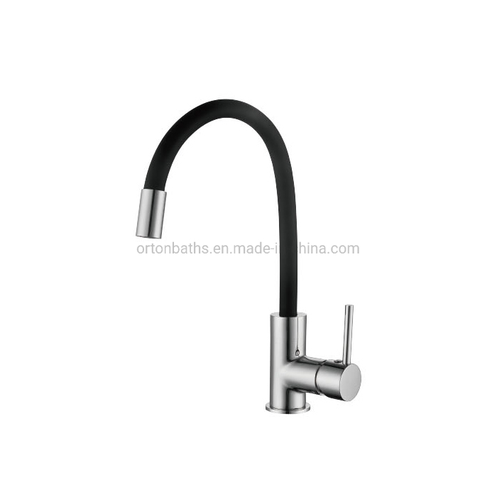 Nickel Brushed Pull Down Stainless 1 Handle2 Function Spray Swivel Kitchen Faucet Tap