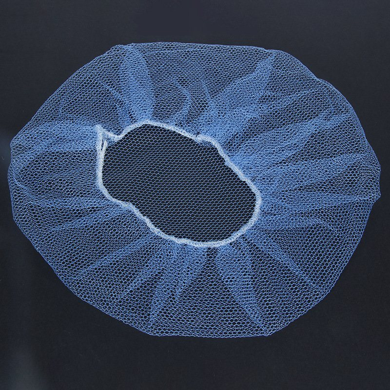 Soft Nylon Mesh Hair Net/Nylon Bouffant Cap/Disposable Mesh Hair Net