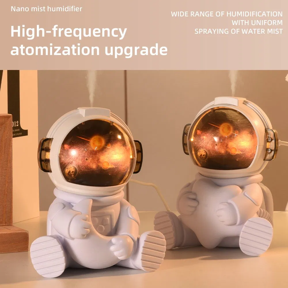 Hot New Wholesale Portable Home Car Humidifiers Mini Astronaut Humidifier Air Purifier Air Humidifier