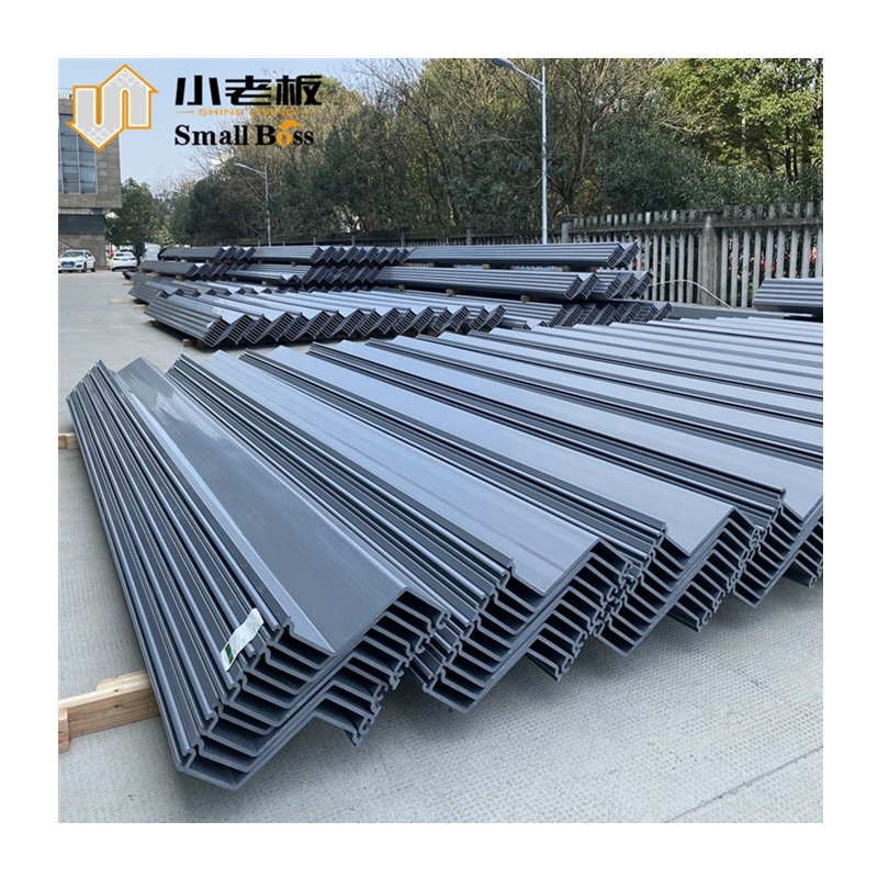 Easy to Install Vinyl PVC Sheet Pile for Water Control Seawall Marine System Retaining Wall