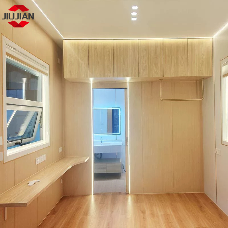 2 Story Mobile Prefabricated Modern Apple Cabin for Pod Hotel