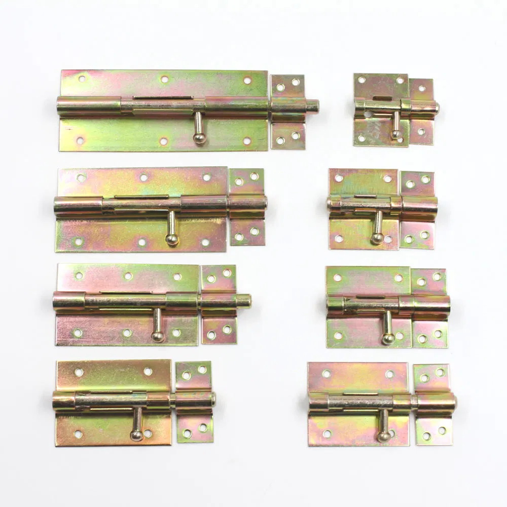 Heavy Duty Tower Bolt W/Screws, Zinc Plated