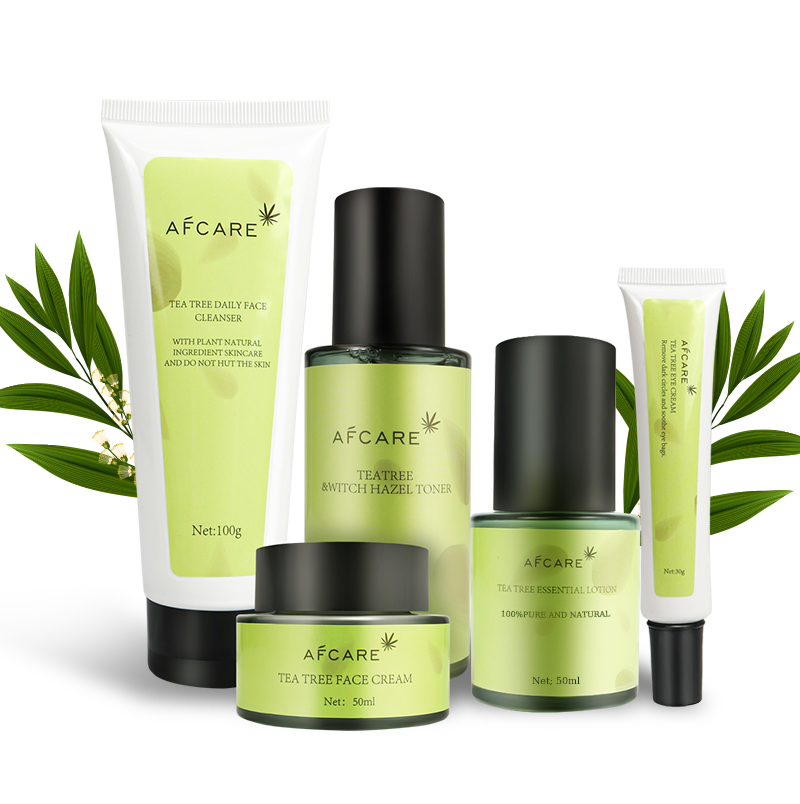 Wholesale Strong Effect Acne Removal Whitening Brightening Tea Tree Skincare Set