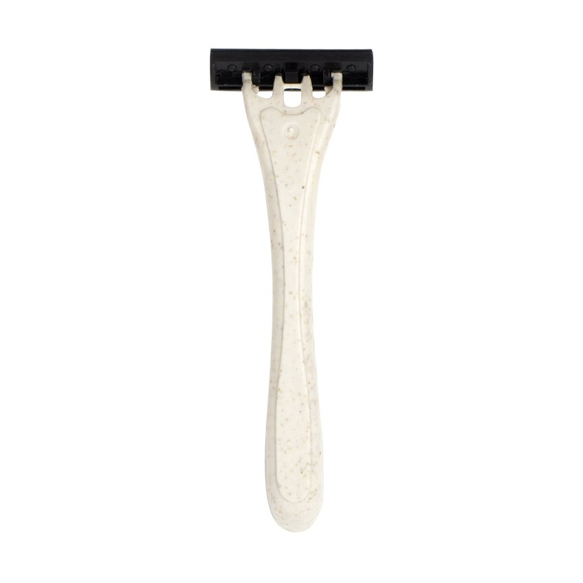Convenient Single Use Vacation Rental High-Quality Hotel Lightweight Non-Slip Amenity Triple Blade Razor