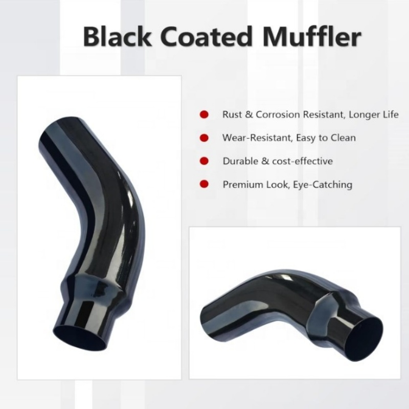 Наконечник глушителя MX Exhaust, черный хром, 4-8 дюймов