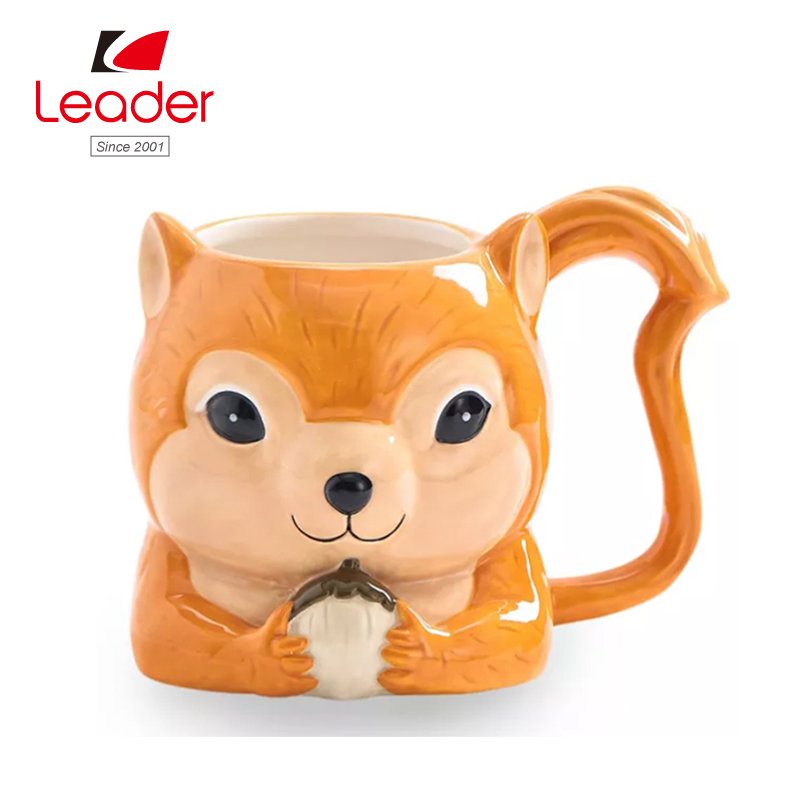 Adorable Hedgehog Shaped Mug Ceramic Mug
