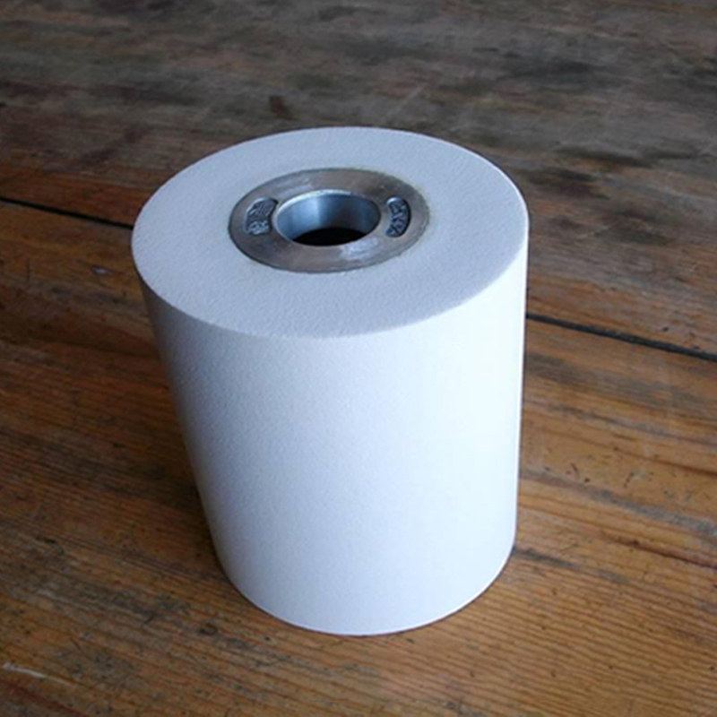 Abrasive Manufacturer Directly Supply High Density Sponge Roller Fiber Polishing Wheel Sanding Belt Sponge Wheel
