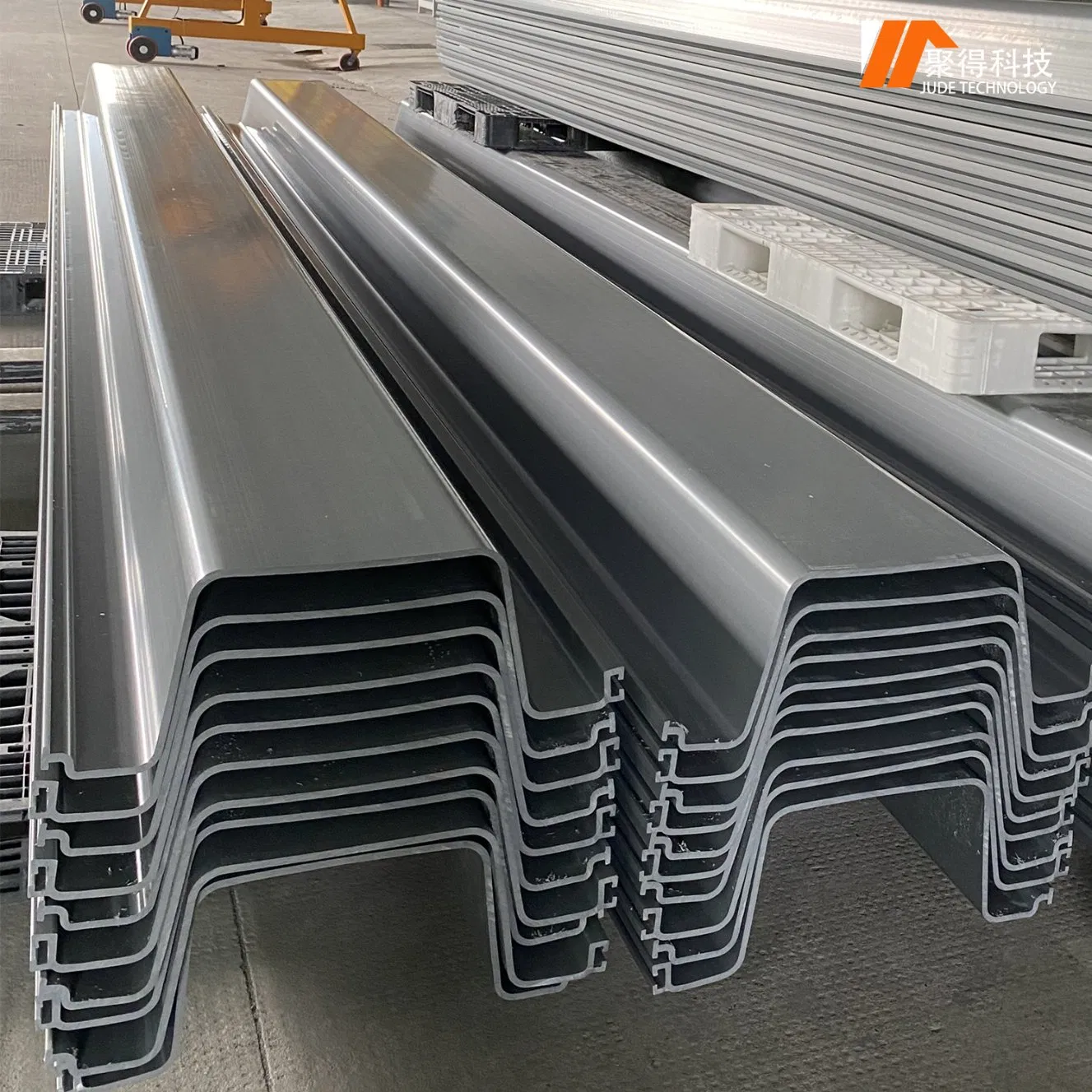 Low Cost UV-Resistant Vinyl Seawall PVC Sheet Piles Plastic Steel Sheet Pile