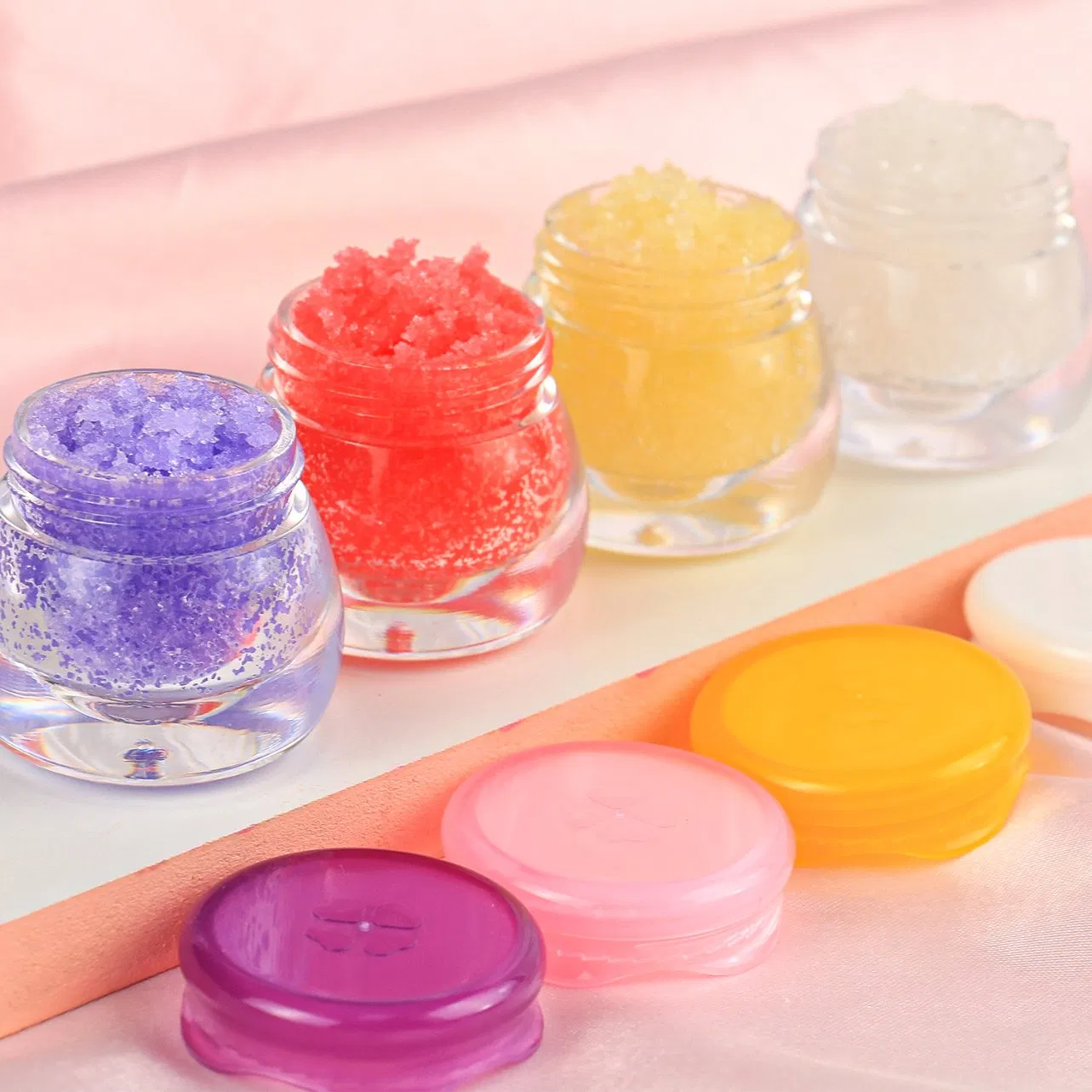 Custom Private Label Natural Organic Vegan Sugar Lip Scrub