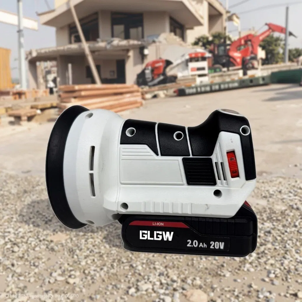 Multi-Function Cordless Power Tools Battery Operated DC Sander Orbital Electric Rotary Brushless Sander for DIY Grading
