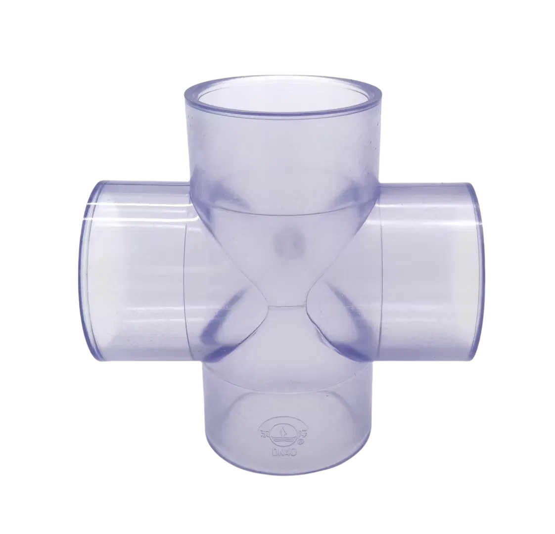 Reliable PVC Pipe Four-Way Cross for Corrosion Resistant Systems