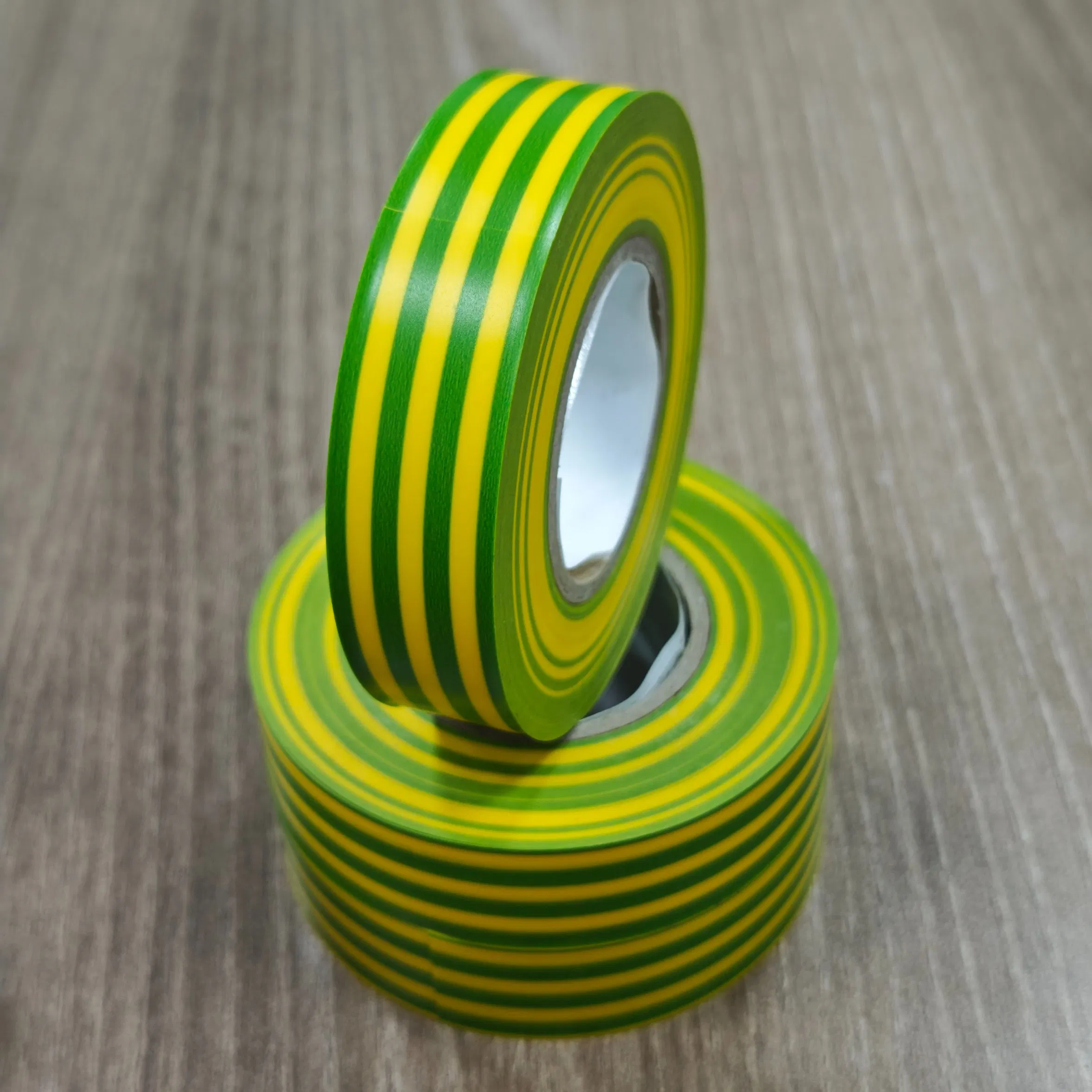 Flame Retardant Yellow Green PVC Tape for Electrical Grounding Wiring